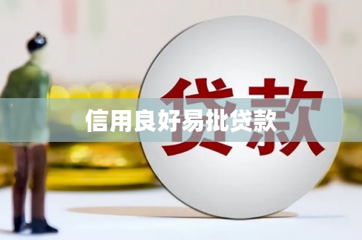 汉南信用良好易批贷款