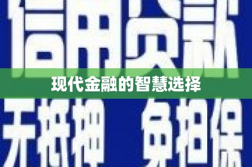 汉南现代金融的智慧选择