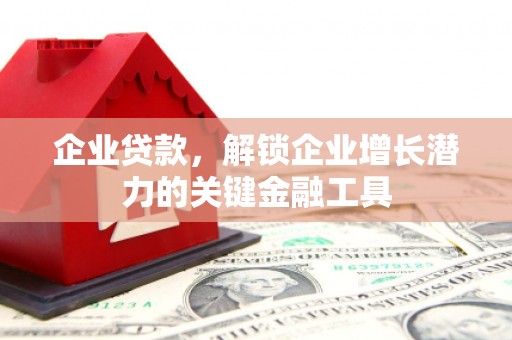 汉南企业贷款，解锁企业增长潜力的关键金融工具