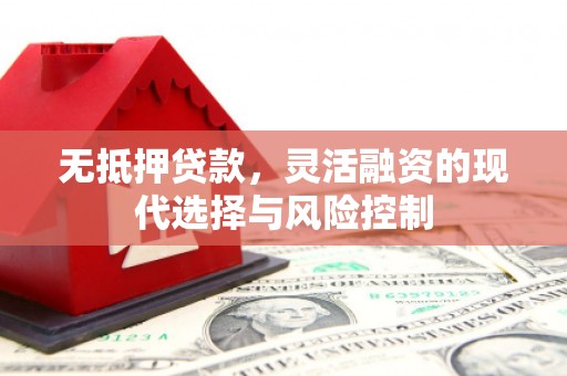 汉南无抵押贷款，灵活融资的现代选择与风险控制
