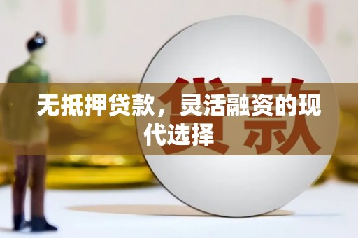 汉南无抵押贷款，灵活融资的现代选择