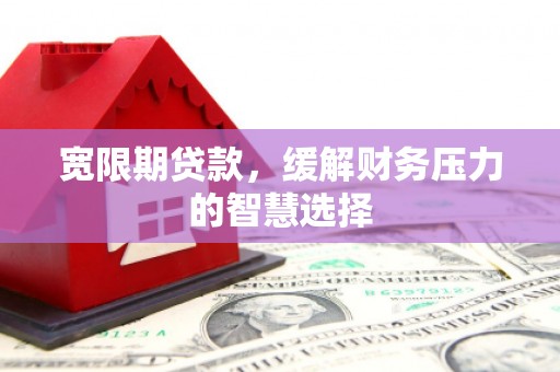 汉南宽限期贷款，缓解财务压力的智慧选择