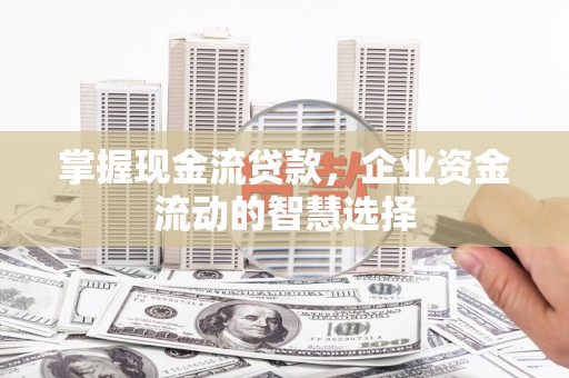 汉南掌握现金流贷款，企业资金流动的智慧选择