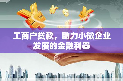 汉南工商户贷款，助力小微企业发展的金融利器