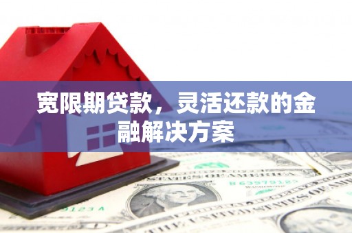 汉南宽限期贷款，灵活还款的金融解决方案