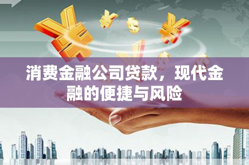 汉南消费金融公司贷款，现代金融的便捷与风险
