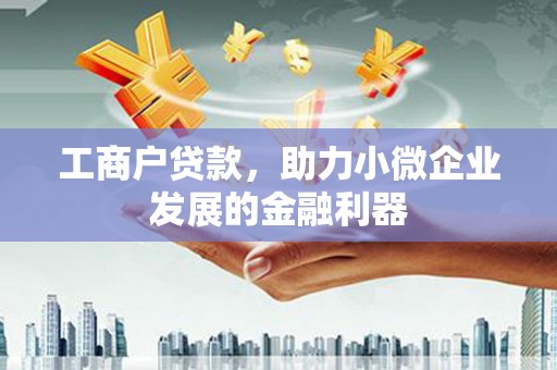 汉南工商户贷款，助力小微企业发展的金融利器