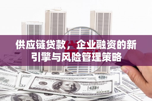 汉南供应链贷款，企业融资的新引擎与风险管理策略