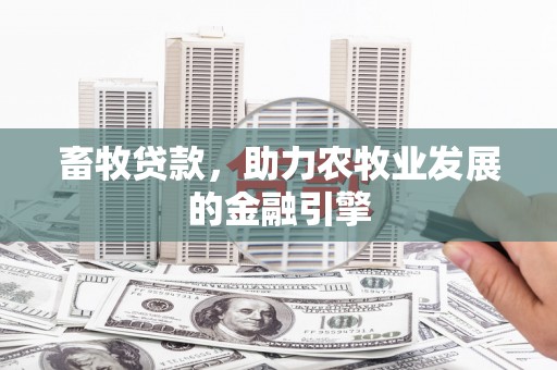 汉南畜牧贷款，助力农牧业发展的金融引擎