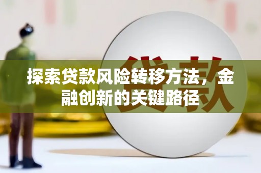 汉南探索贷款风险转移方法，金融创新的关键路径