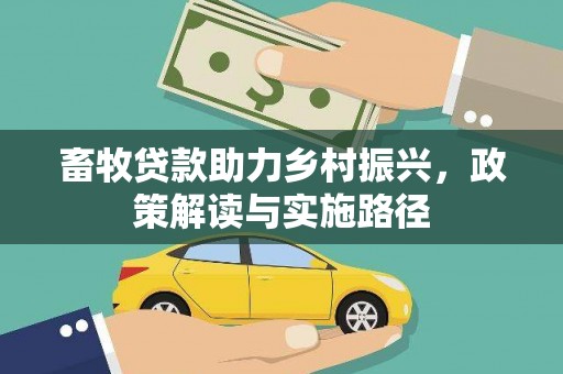 汉南畜牧贷款助力乡村振兴，政策解读与实施路径