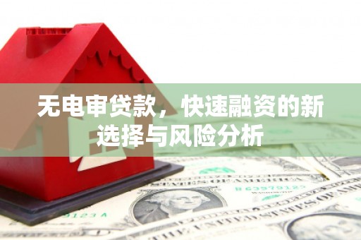 汉南无电审贷款，快速融资的新选择与风险分析