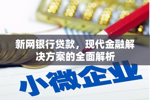 汉南新网银行贷款，现代金融解决方案的全面解析