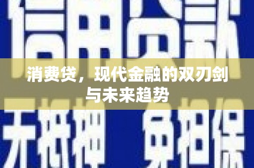 汉南消费贷，现代金融的双刃剑与未来趋势