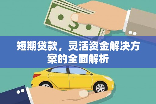 汉南短期贷款，灵活资金解决方案的全面解析
