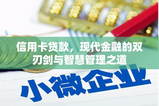 汉南信用卡贷款，现代金融的双刃剑与智慧管理之道