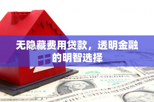 汉南无隐藏费用贷款，透明金融的明智选择